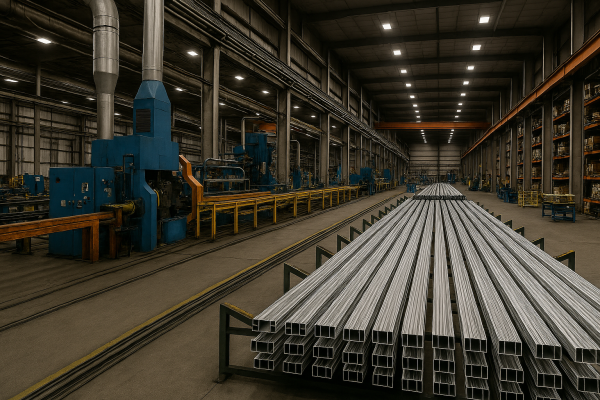                                                      Factory Capable of 24' Long Extrusions